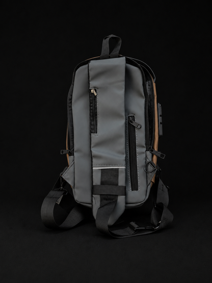 Urban Pack — Bandolera urbana con candado de seguridad y carga USB